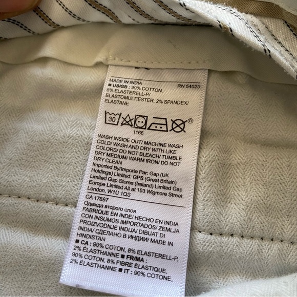 Banana Republic Men’s 36x34 (Actual 36x31.5) Fulton Skinny Chino Pants Gray - Picture 12 of 13